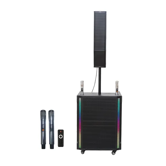 공장 OEM 300W 18인치 휴대용 액티브 라인 어레이 스피커 컬럼 어레이 사운드 스피커 시스템