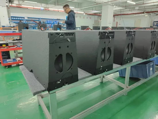 15인치 파워드 액티브 알타보세스 라인 어레이 PA 시스템 스피커 라인 어레이