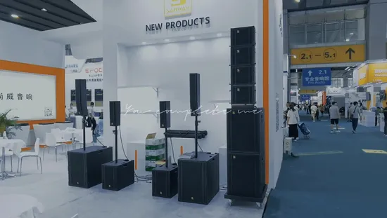 Aero12A 12′ ′ 네오디뮴 스피커 드라이버 액티브 라인 어레이 시스템